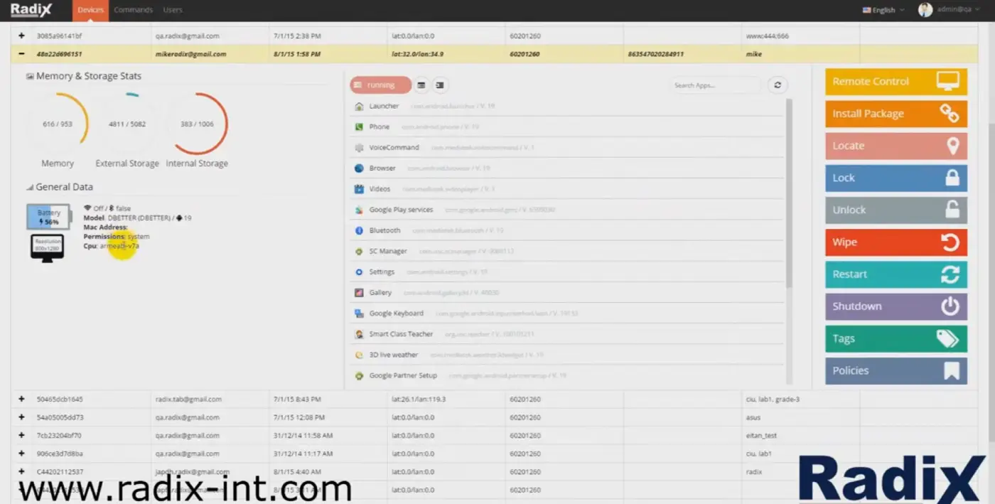 Radix MDM Bootstrap